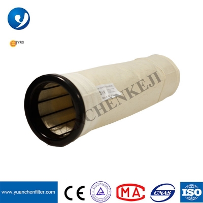 high temperature resistance of Mettas needled felt filter bag