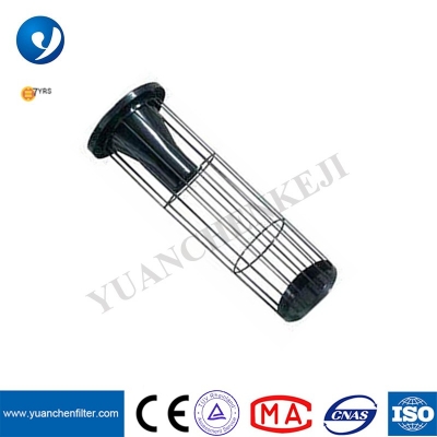 Silicone Coating Filter Flame Filter Bag Cage