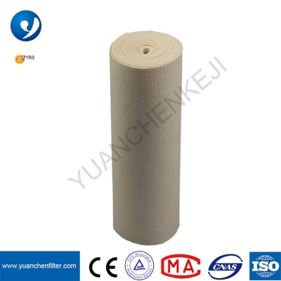 High Temperature Non-woven Needle Felt PPS Dust Filter Cloth/Fabric With PTFE Membrane For Air Filter Collector