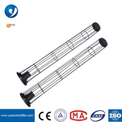 High Temperature Resistance Supporting Frame Cage Stainless Steel Bag Cage with Venturi