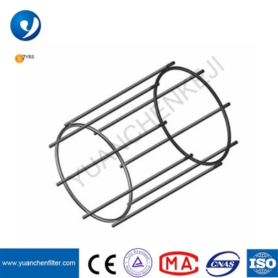 Manufacturer Dust Filter Bag Cage Galvanized Silicone Spray Dust Collector Dragon Skeleton