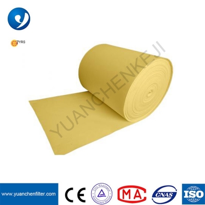 100% P84 fabric cloth 2mm thickness 260 degrees finishing treatment calendering singe heat setting for making dust filter bags