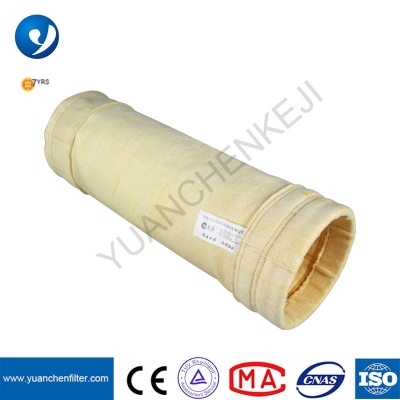 FMS Flumes Industrial Dust Filtration Fms Pulse Jet Dust Filter Bag Needle Punched Felt Filter Bag for Cement Industry