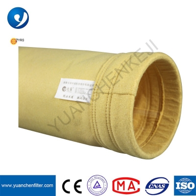 High Temperature Polyimide P84 Filter Bag with PTFE Coating