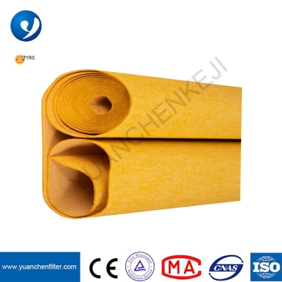 Polyimide Dust Filter Bags Material P84 Filter Fabric